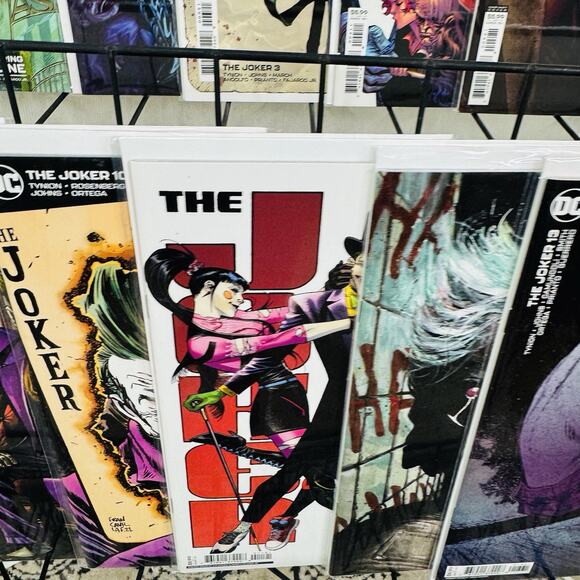 Joker 1-14 & Annual 1 (DC 2nd Volume 2021) Dan Hipp Variant Punchline - Picture 3 of 7